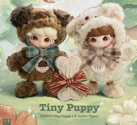 Dimoo Fluffy Puppy 1/8 Action Figure