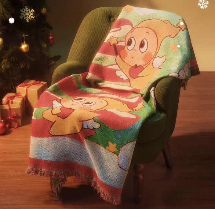 Apple of My Eye Series - Twinkle Twinkle Throw Blanket