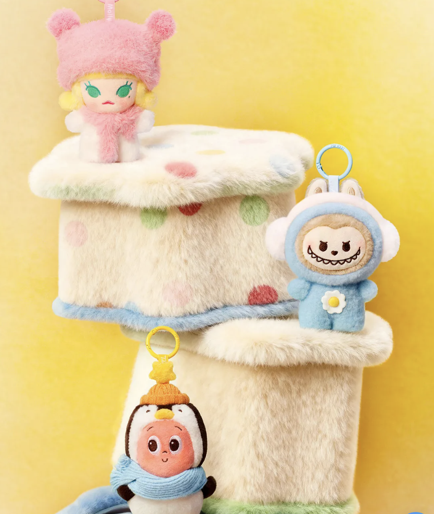 POP BEAN Fluffy & Cozy Series-Plush Pendant