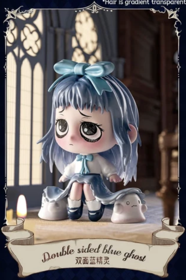 Double Sided Blue Ghost