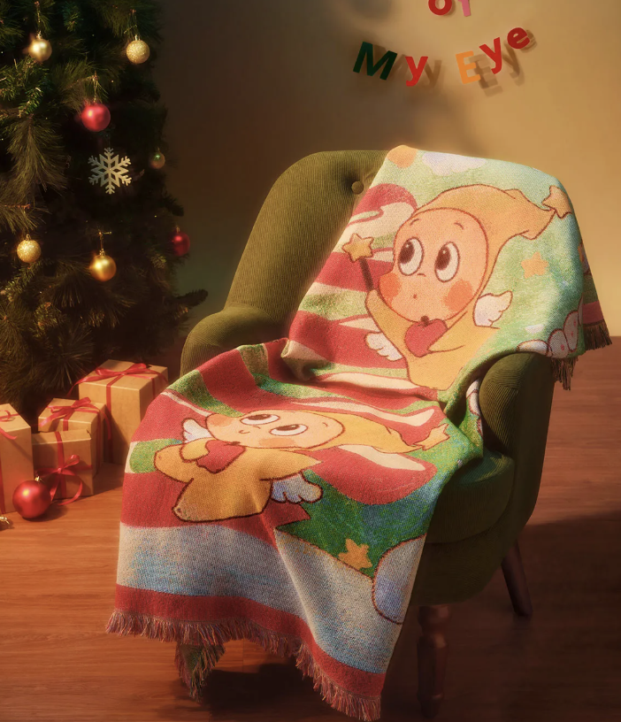 Apple of My Eye Series - Twinkle Twinkle Throw Blanket