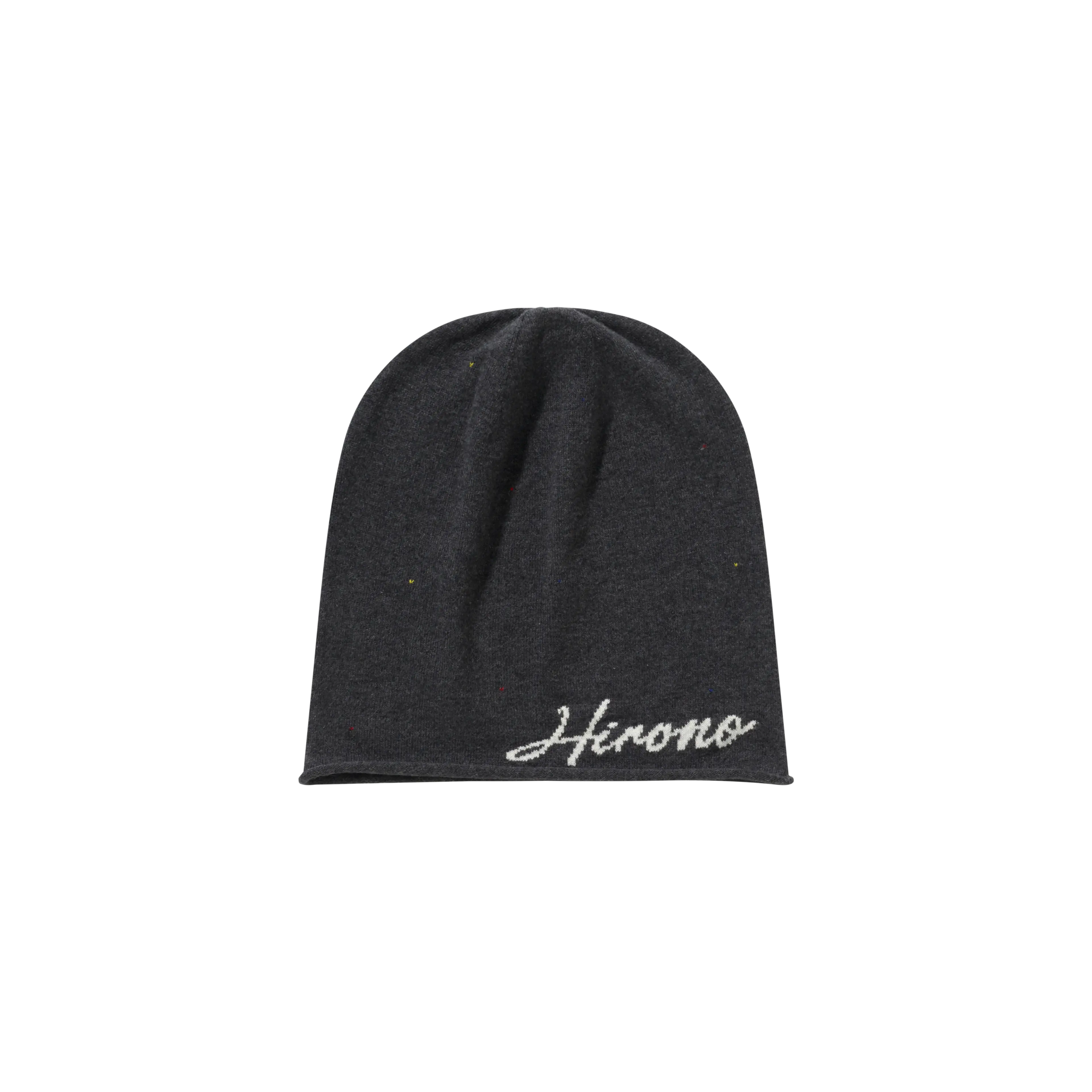 Hirono Whisper Within - Crow Slouchy Beanie Rock Grey