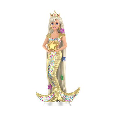1996 Jewel Hair Mermaid Barbie
