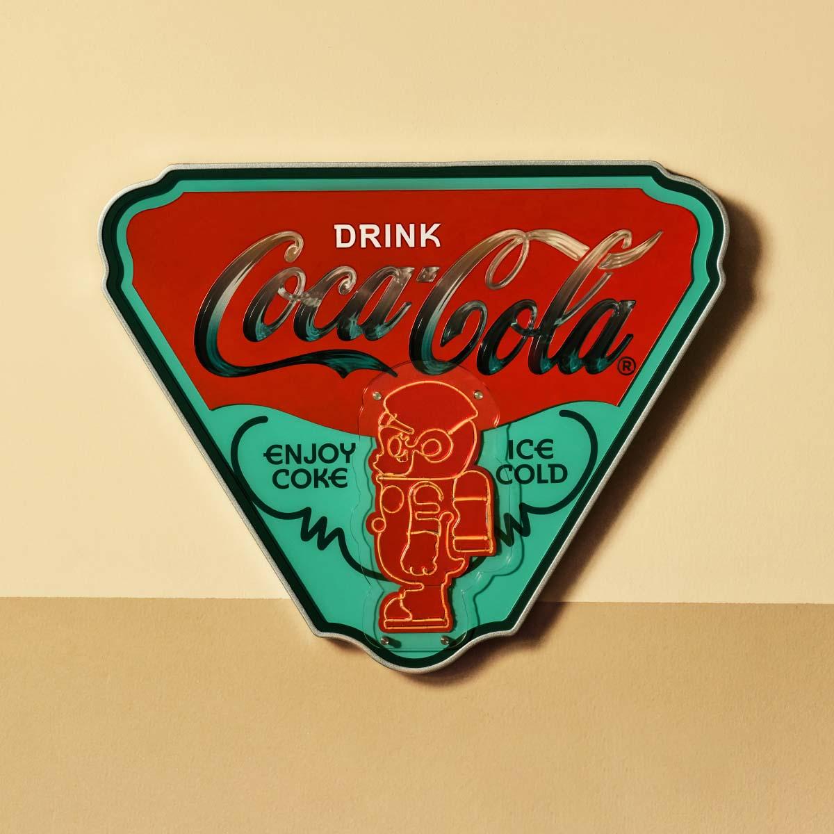 MEGA SPACE MOLLY Iconic Coca-Cola-Decorative Light Sign