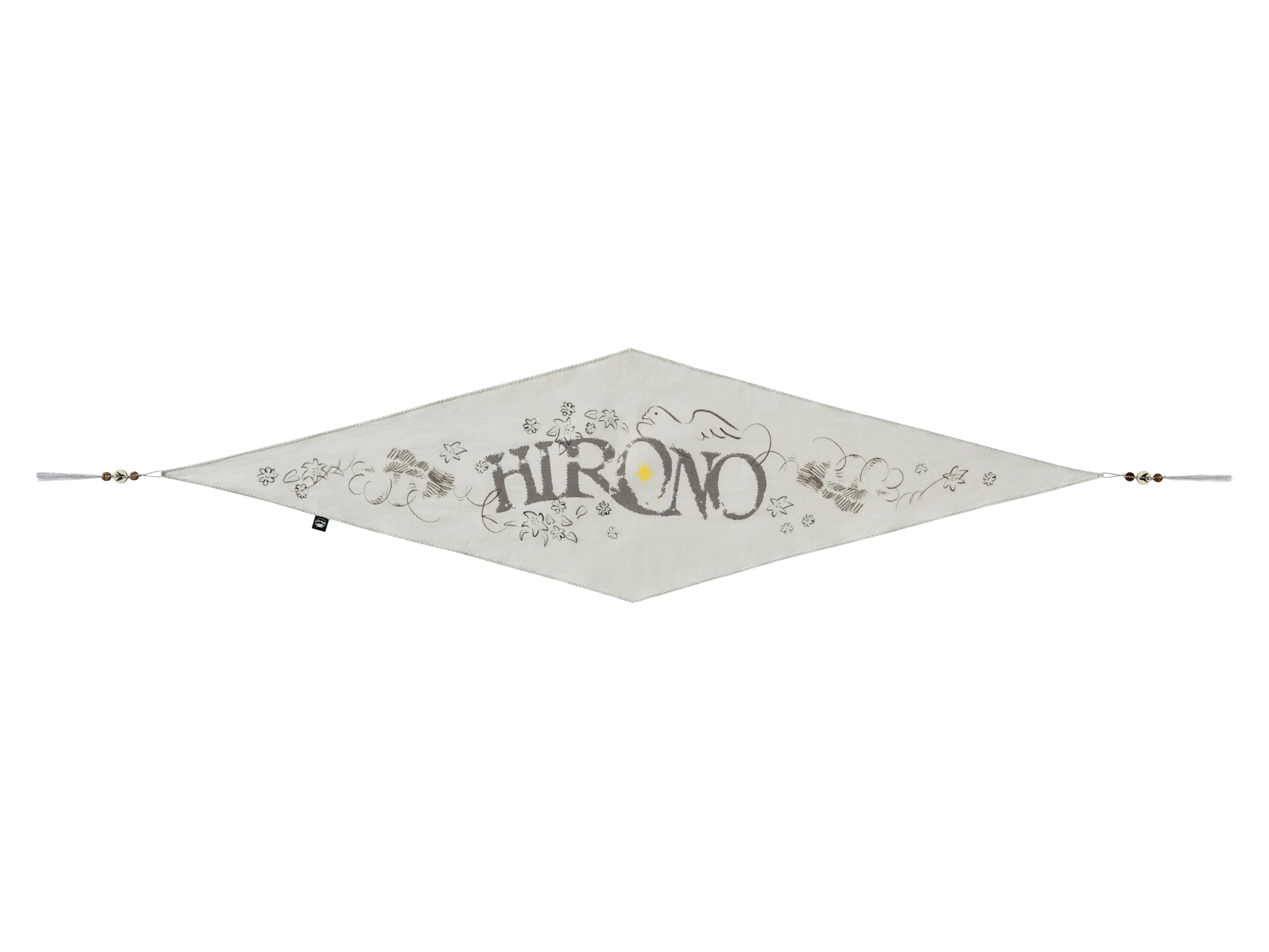 Hirono Whisper Within - Printed Diamond Scarf