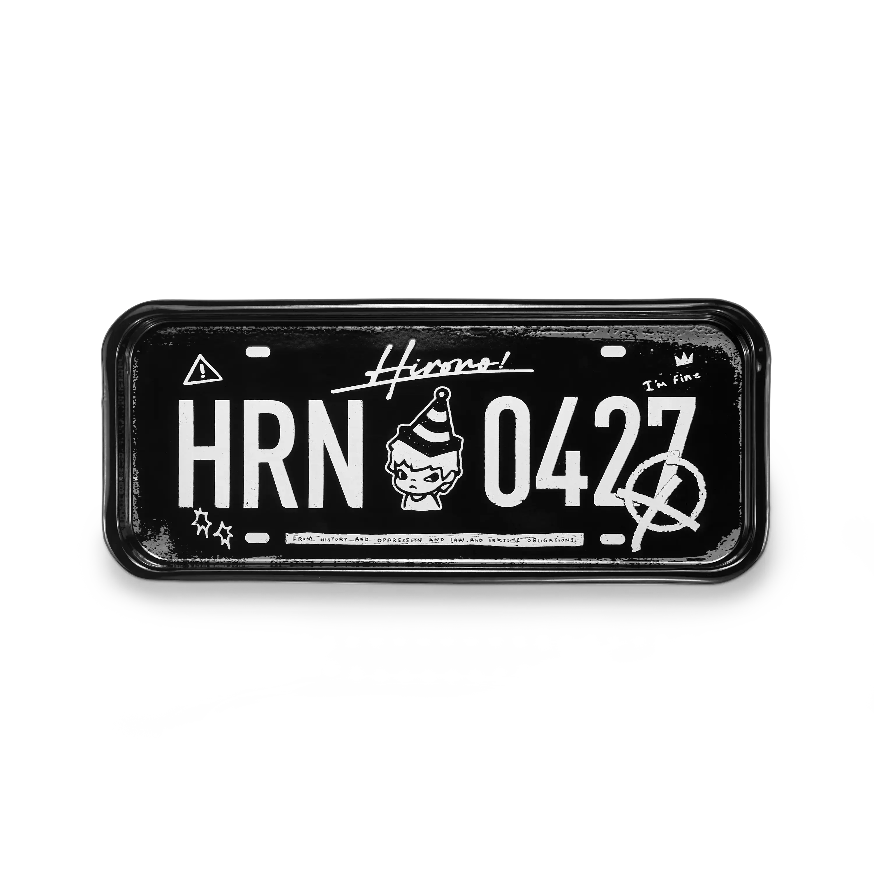 Hirono Living Wild - License Plate Tray