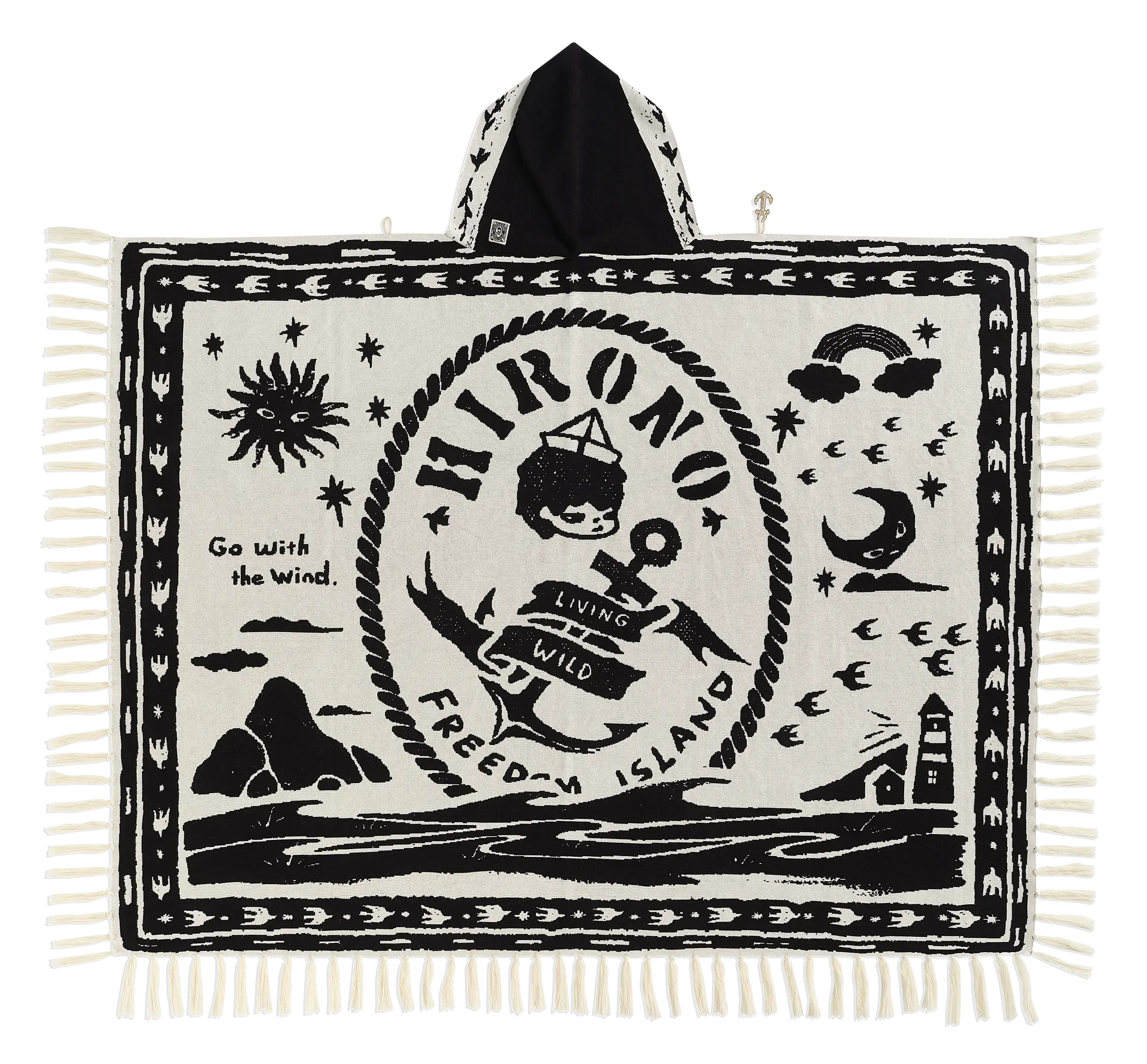 Hirono Living Wild - Freedom Island Cloak Blanket