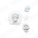 SKULLPANDA Fuzzy Snowman