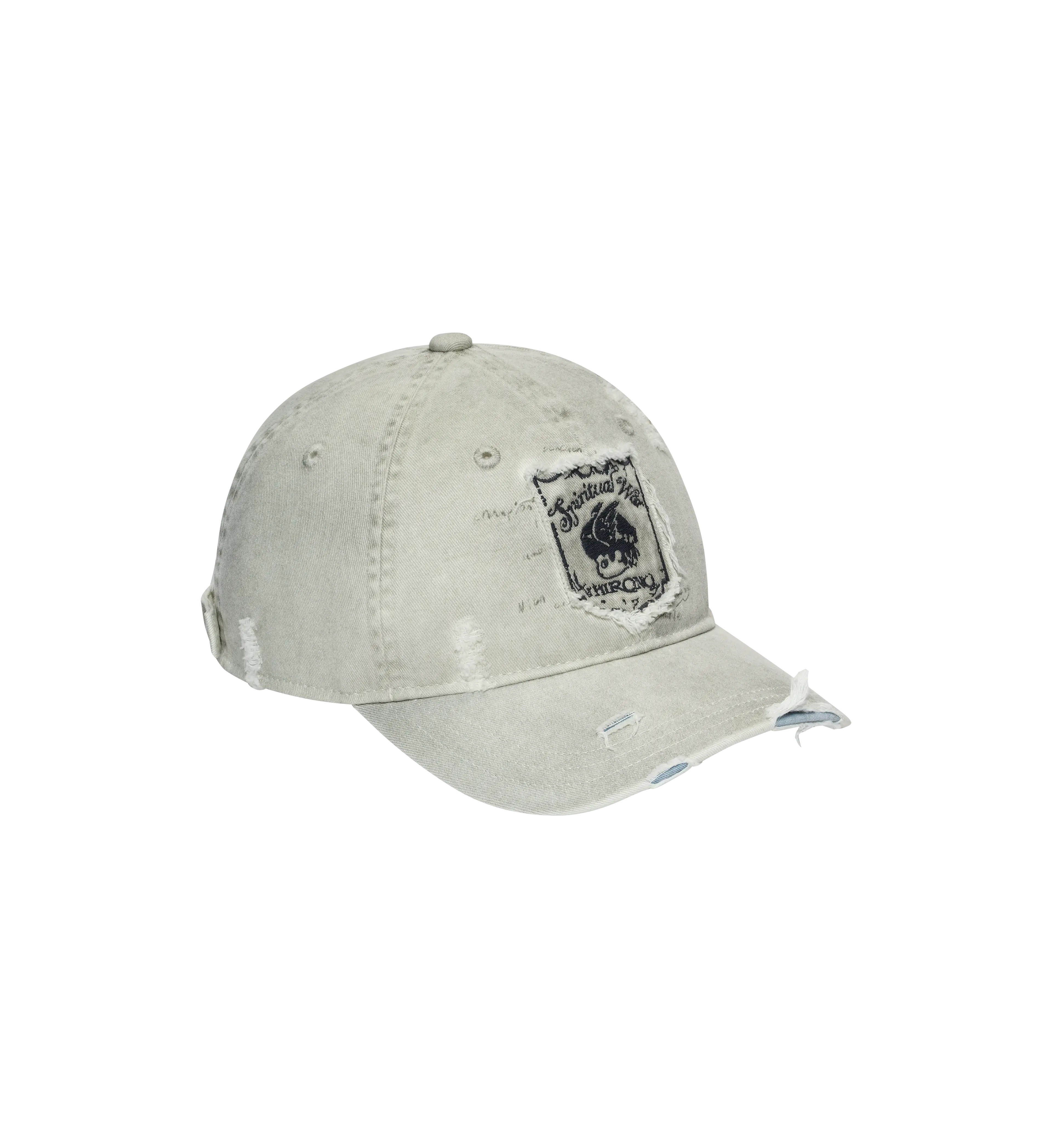 Hirono Final Whistle - Patchwork Distressed Baseball Cap