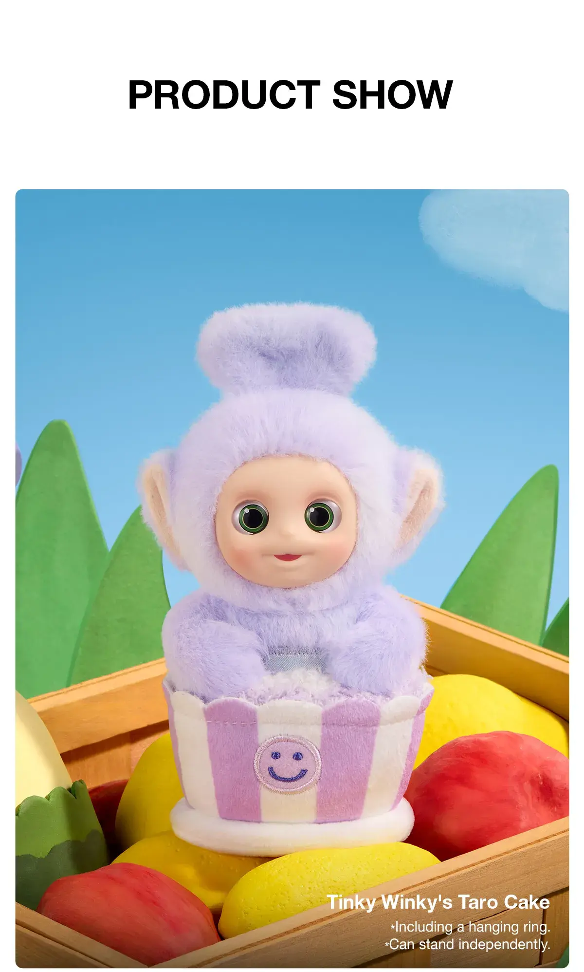 Tinky-Winky's Taro Cake