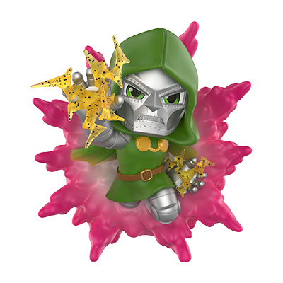 Doctor Doom Wielding Magic