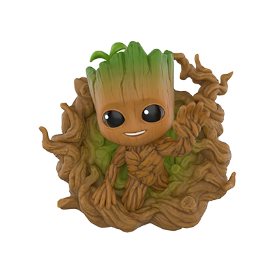 Groot's Heroic Leap