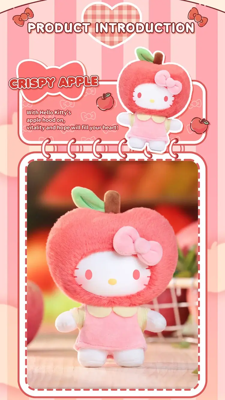 Fruity Paradise Vinyl Plush Keychain Gift Blind Box