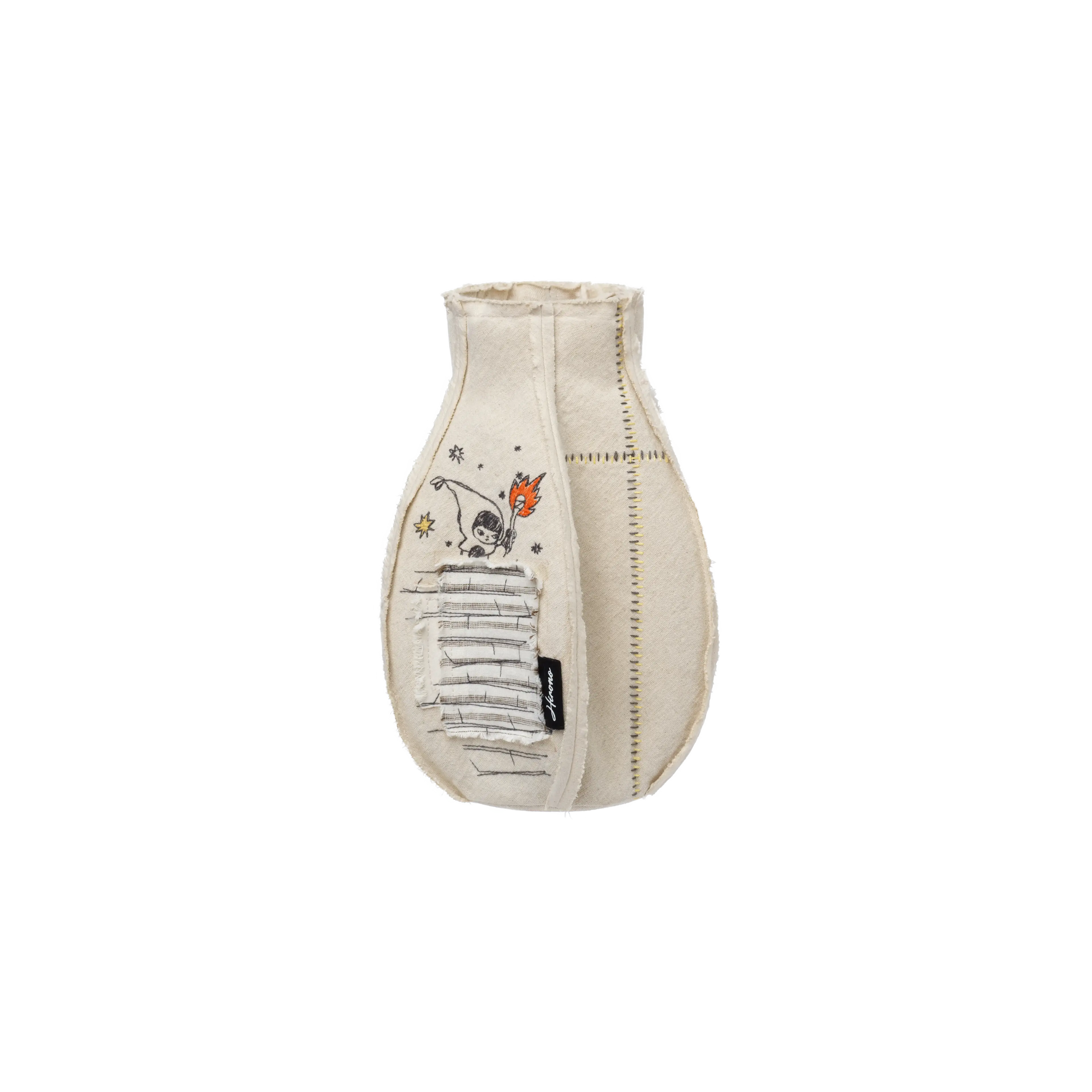 Hirono Whisper Within - Inner Fortress Fabric Vase
