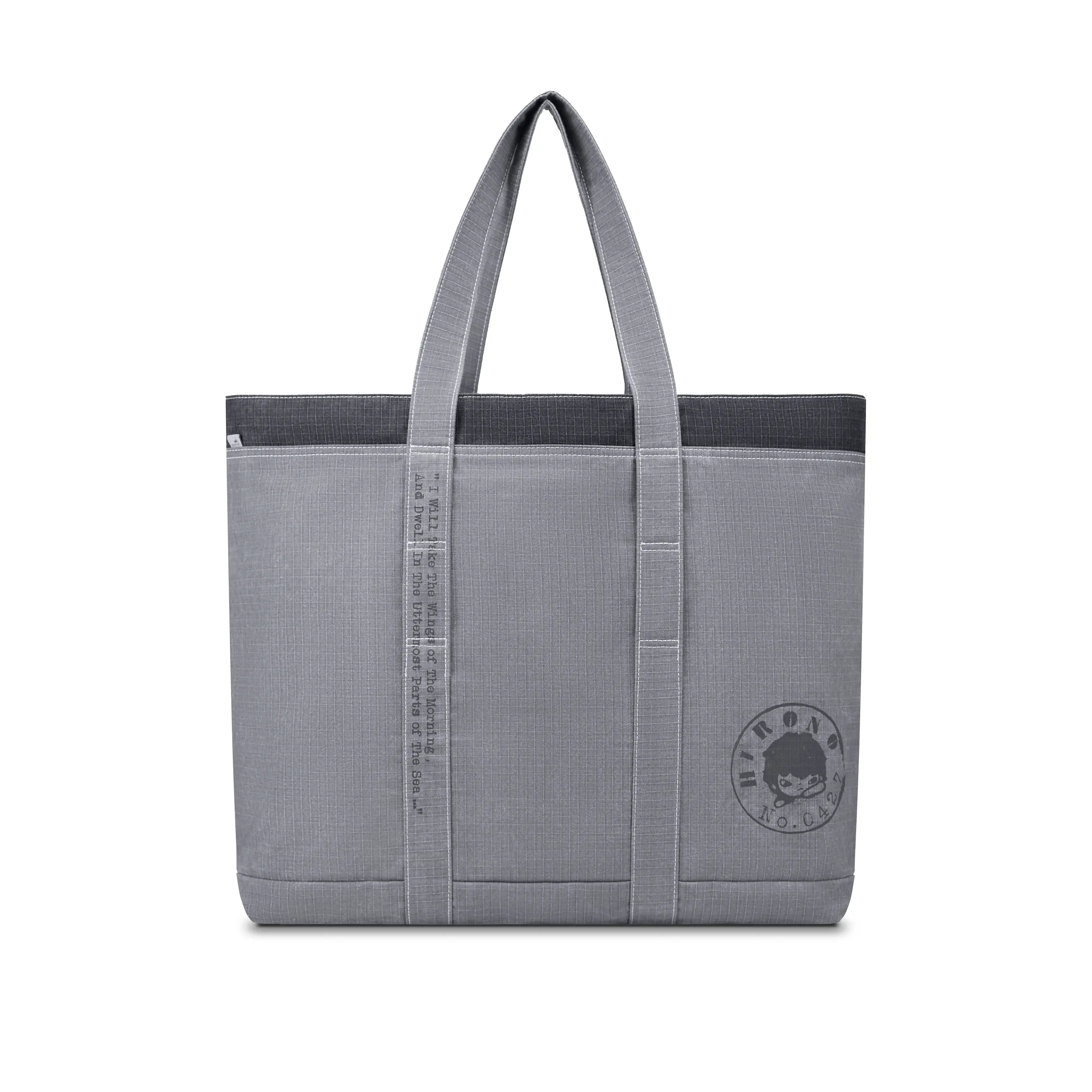 Hirono Living Wild - Postmark Tote Bag Grey