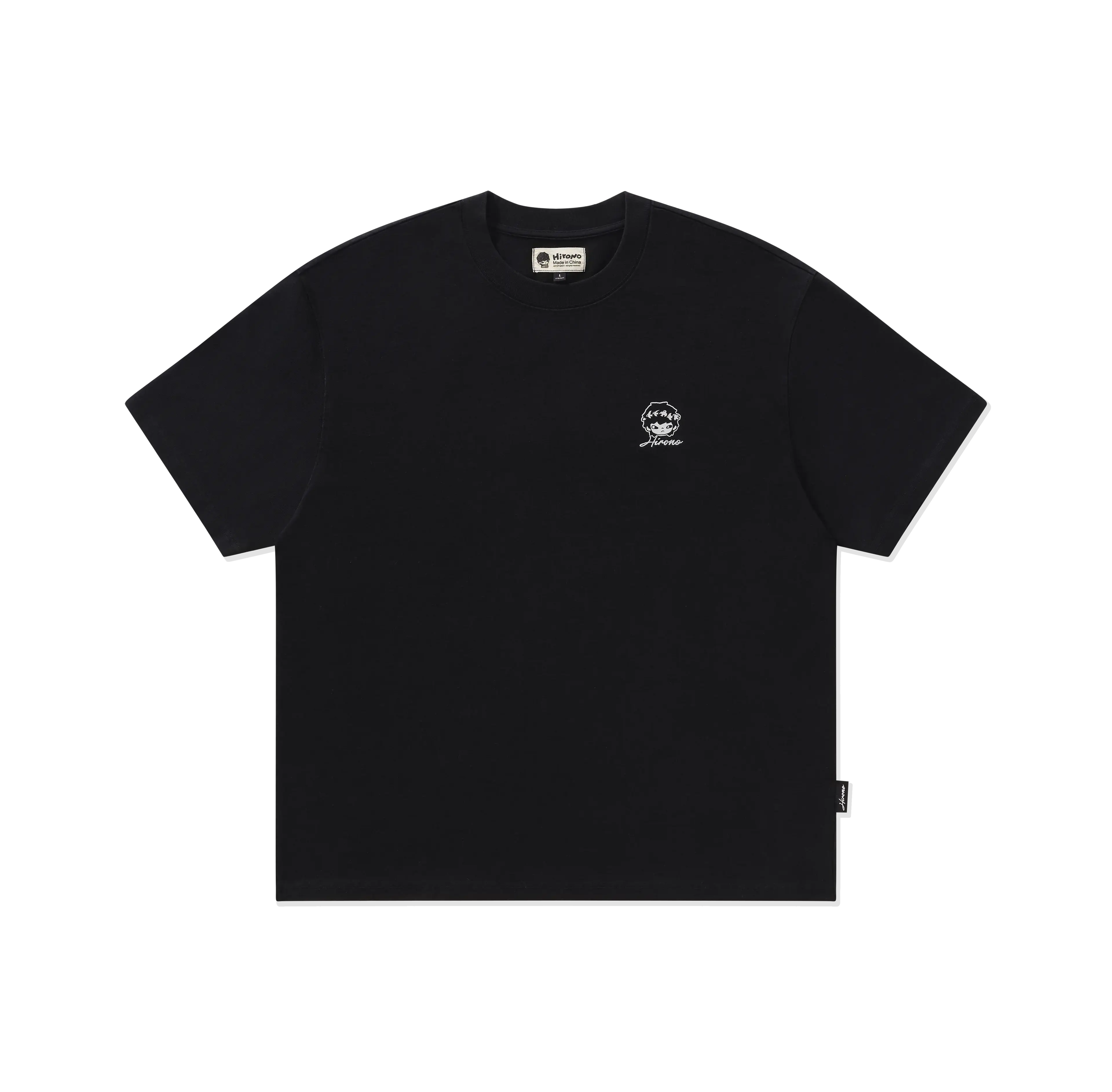 Hirono Whisper Within - Poet Laureate Portrait Short-Sleeve T-Shirt Black