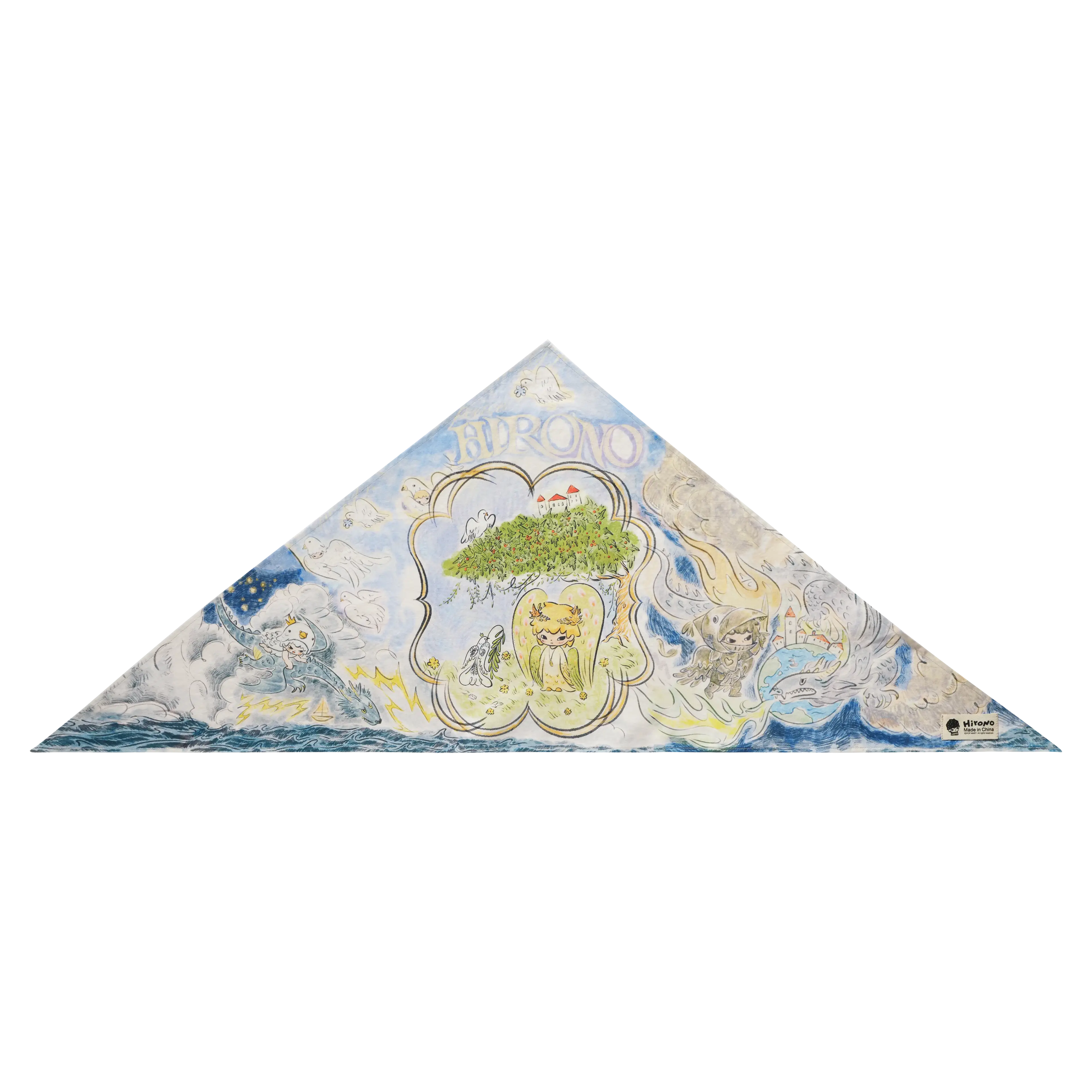 Hirono Whisper Within - Poet Laureate Bandana