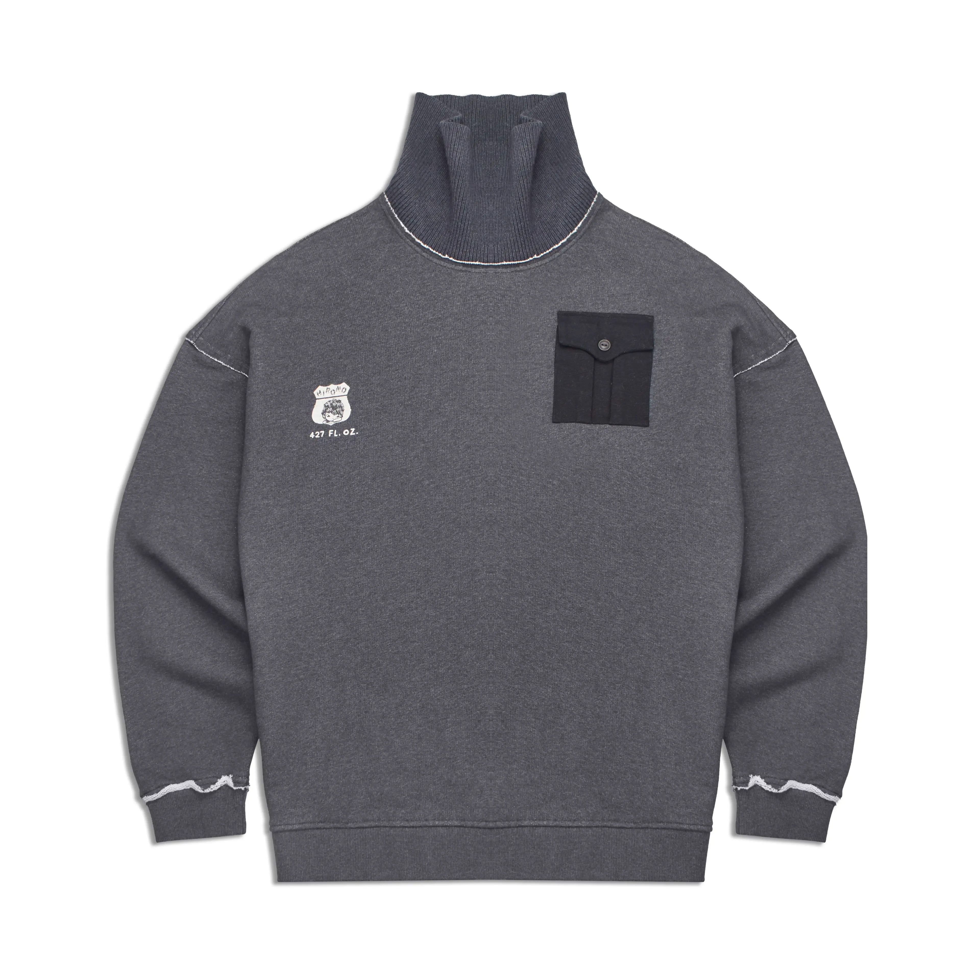 Hirono Living Wild - Highway High-neck Sweatshirt