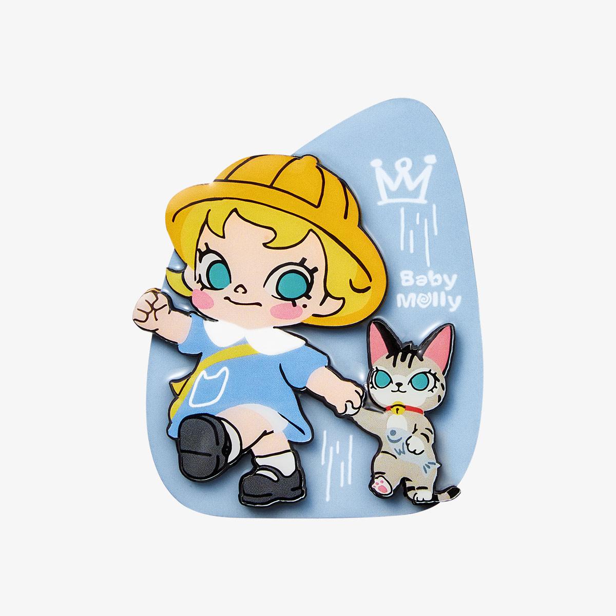 Baby Molly & Baby Tabby Series Fridge Magnet Blind Box